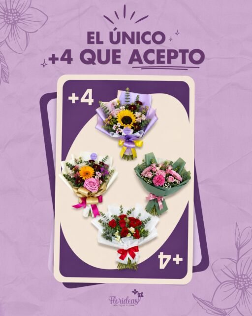 Un +4 que nadie quiere rechazar… 💜💐
Un ramo siempre suma: flores, sonrisas y momentos bonitos. ✨
¿Cuál de estos elegirías para sorprender a alguien especial?
Escríbenos y arma tu próximo detalle con Florideas
📲 WhatsApp: 998 167 8206 https://wa.link/s1glww
📞 (998) 287 3704
🌐 www.florescancun.com.mx
#Florideas #FloreríaCancún #FloresCancún #RamosDeFlores #ArreglosFlorales #FloresADomicilio #RegalosEnCancún #DetallesQueFlorecen #cancun