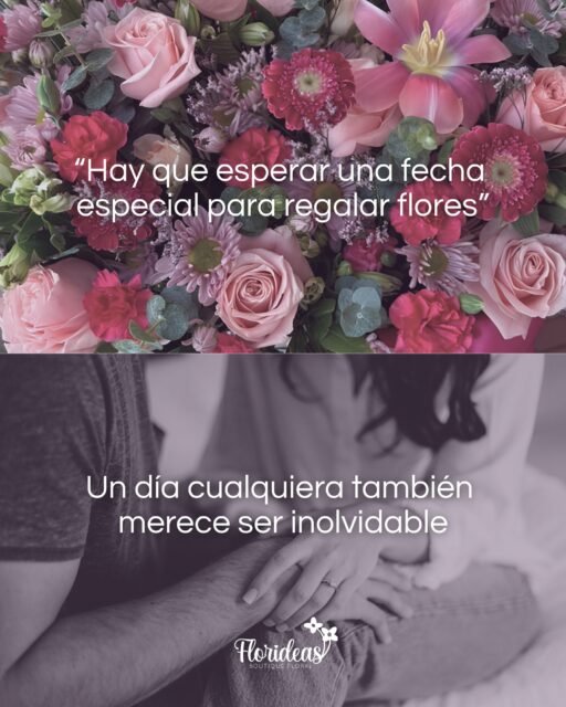 No siempre hace falta una fecha especial para sorprender a alguien... a veces, un ramo de flores inesperado puede convertir un día cualquiera en un recuerdo inolvidable ✨

Envíale este post a esa persona con la que te gustaría crear más momentos bonitos 🫶

En Florideas tenemos ramos y arreglos florales para cada ocasión, con entrega a domicilio en Cancún:
📲 WhatsApp: 998 167 8206
📞 (998) 287 3704

#FloreríaCancún #FloresCancún #RamosDeFlores #ArreglosFlorales #FloresADomicilioCancún #RegalaFlores #Cancún